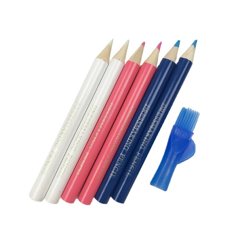 Embroidery Web - 3/6pcs Water Soluble Fabric Pencils with