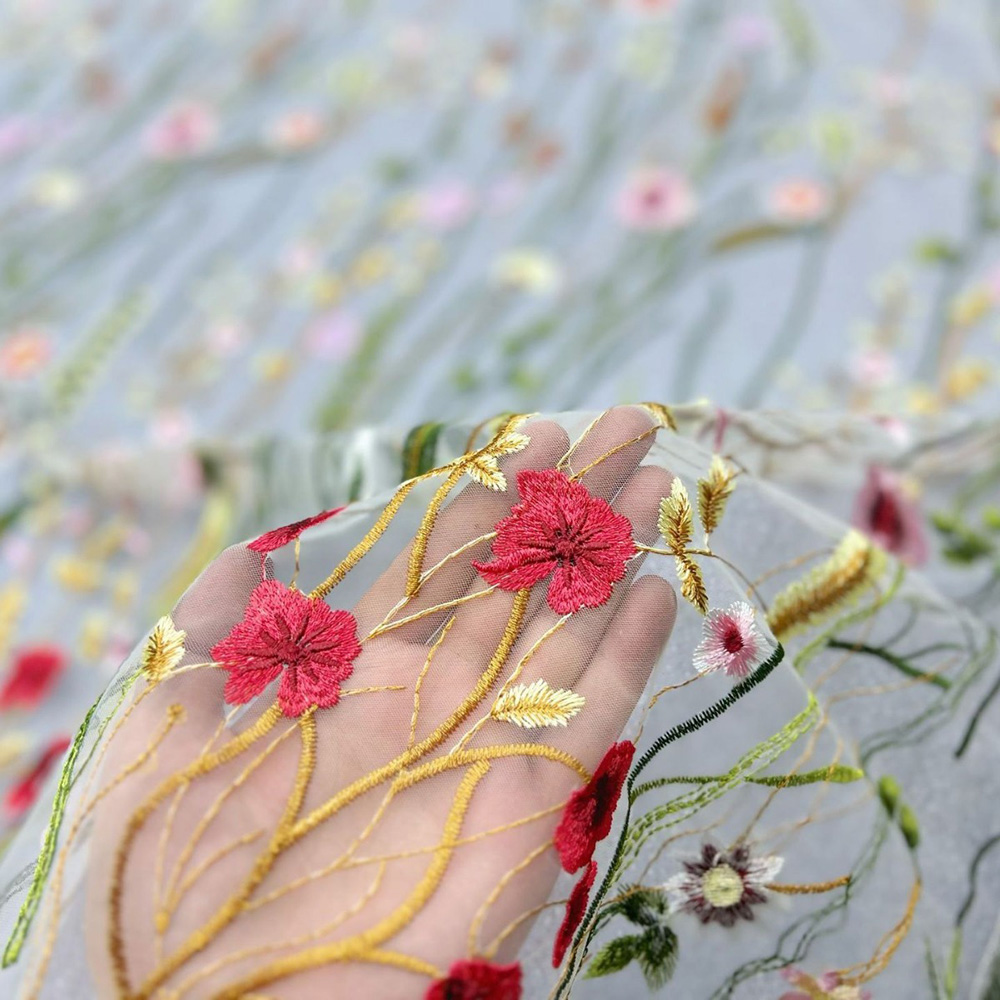 Embroidered Aquatic Plant Lace - огляд і ціна Embroidery Web