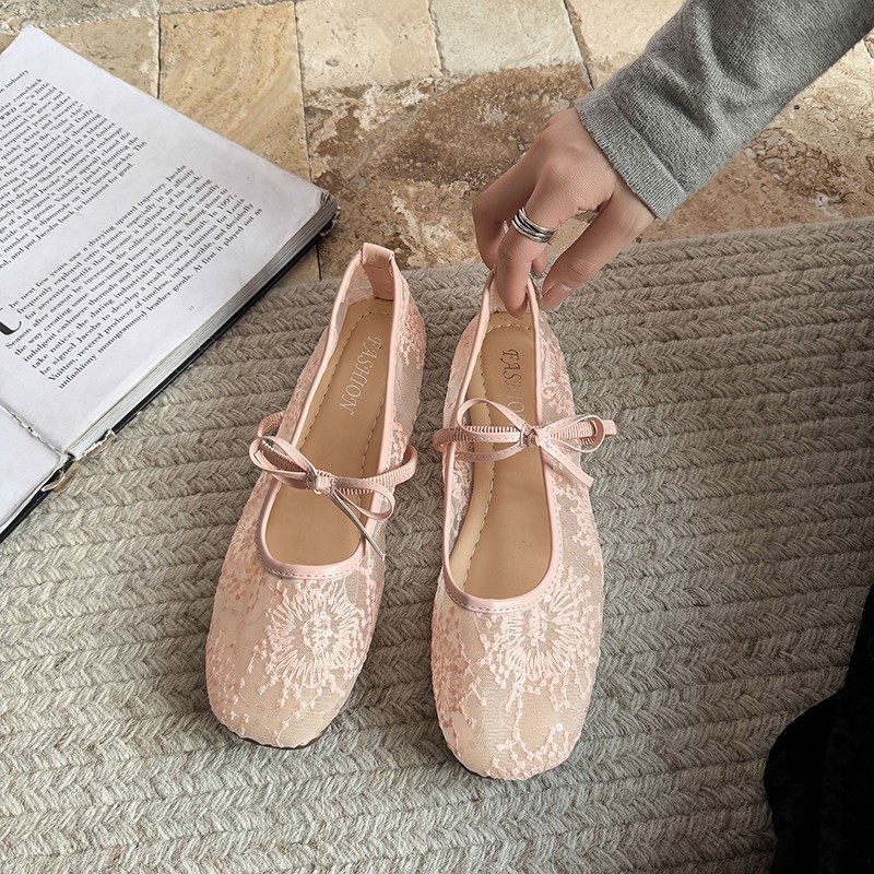 Women's Gentle Ballet Flat Sho - огляд і ціна Embroidery Canvas