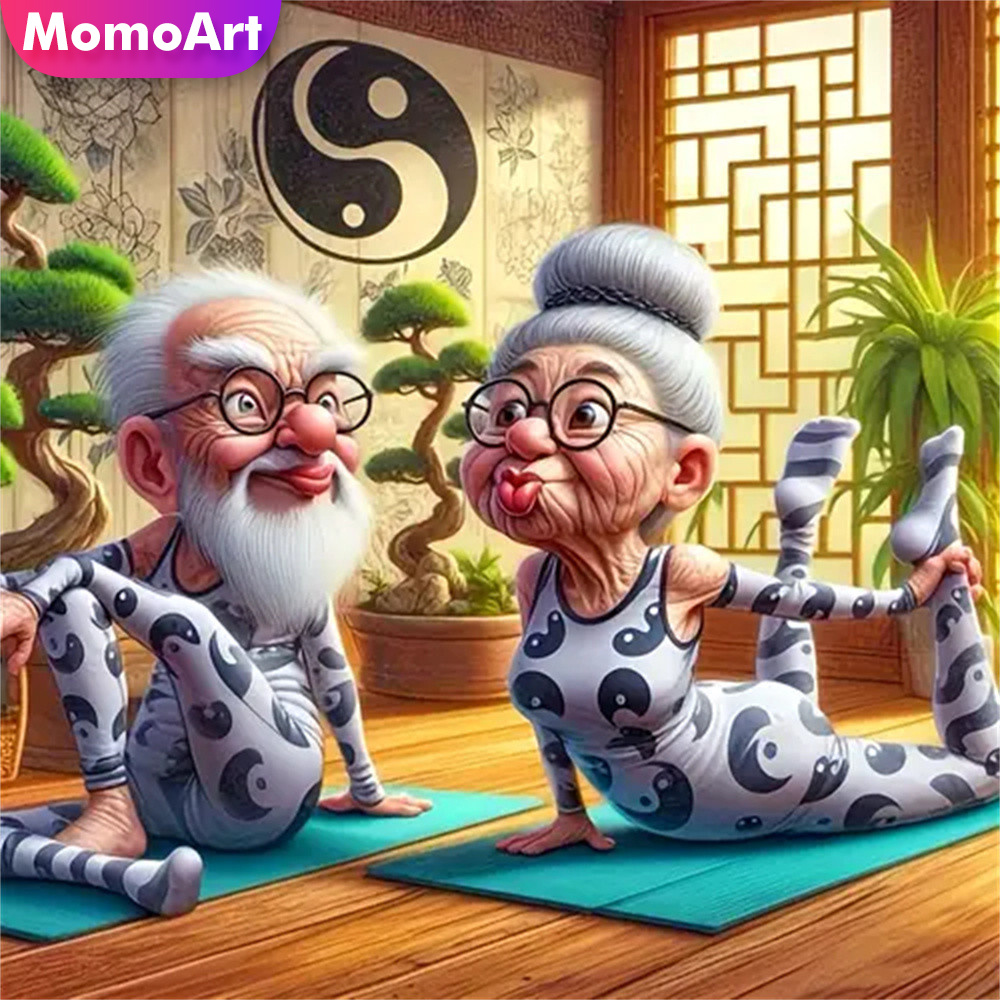 Momoart Old People Diamond Mos - огляд і ціна Embroidery Room