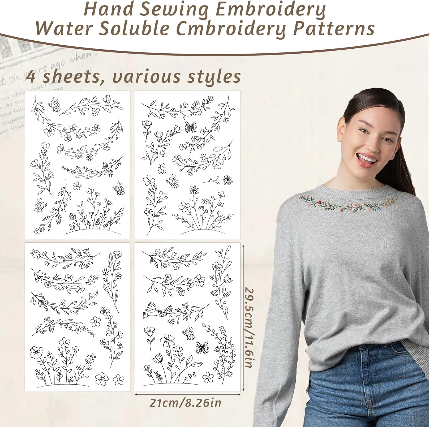 Stick & Stitch Water Soluble E - огляд і ціна Water Soluble Stabilizer