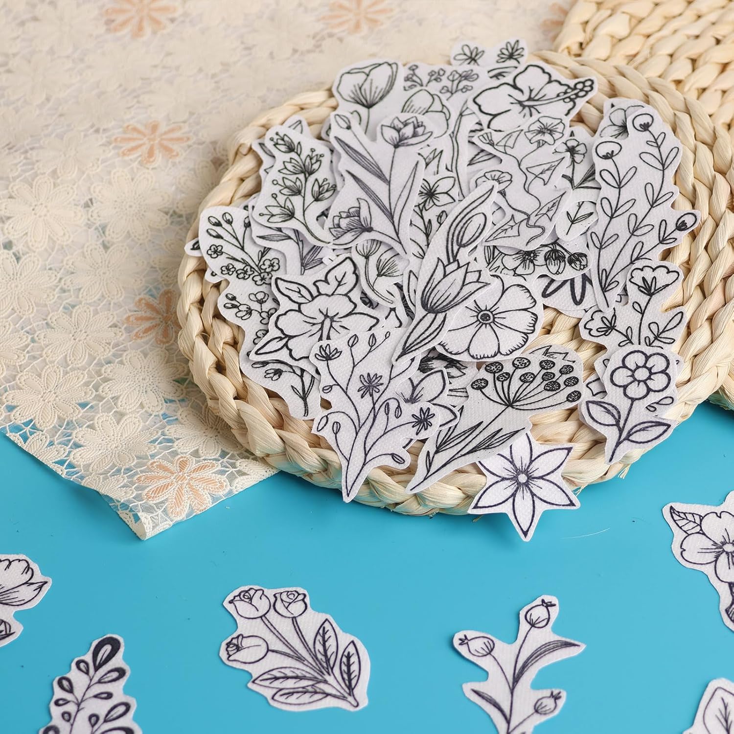 50Pcs Water Soluble Embroidery - огляд і ціна Water Soluble Stabilizer