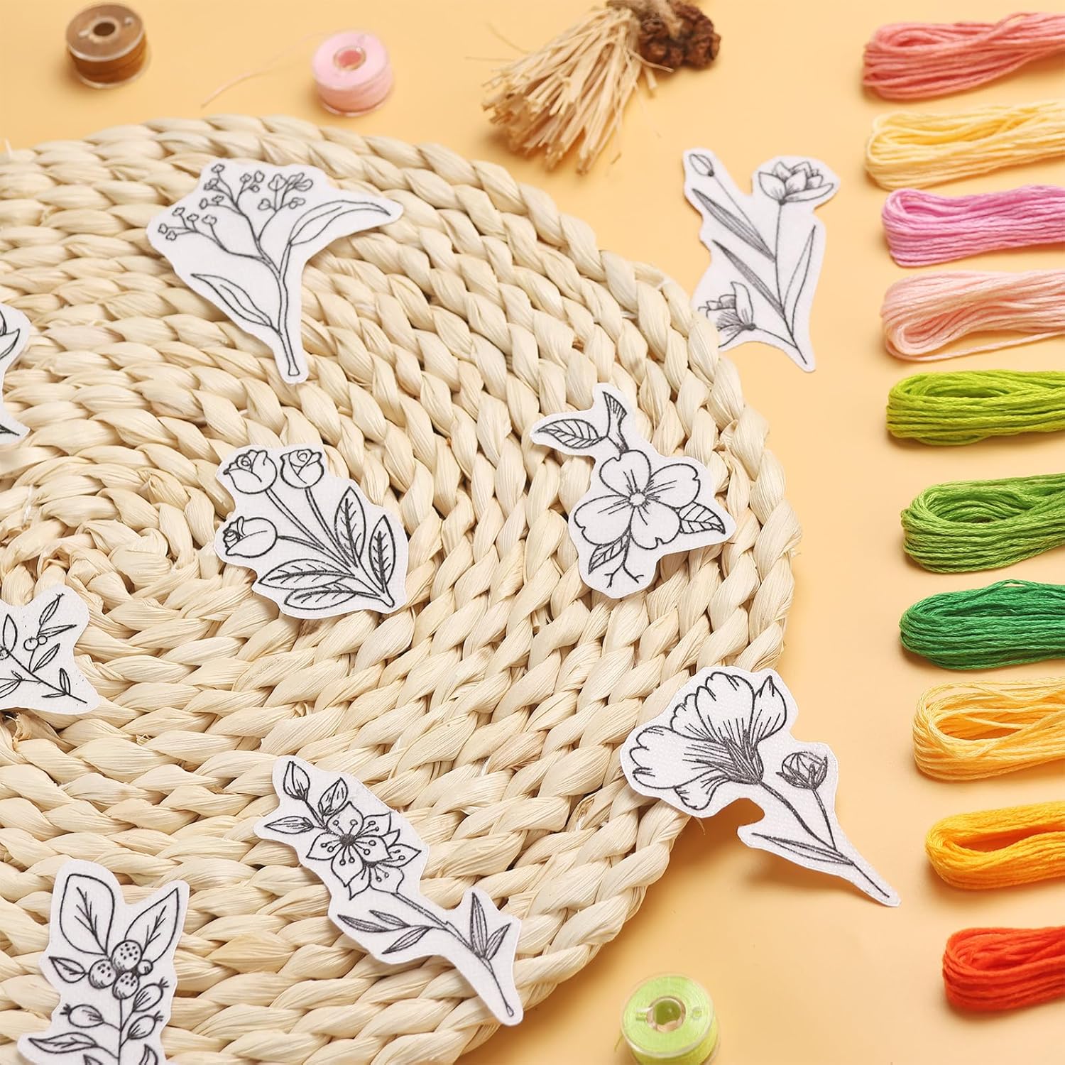 50Pcs Water Soluble Embroidery - огляд і ціна Water Soluble Stabilizer