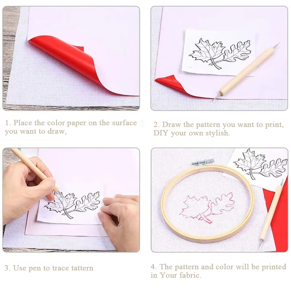 10pcs/set Embroidery Transfer  - огляд і ціна Embroidery Web