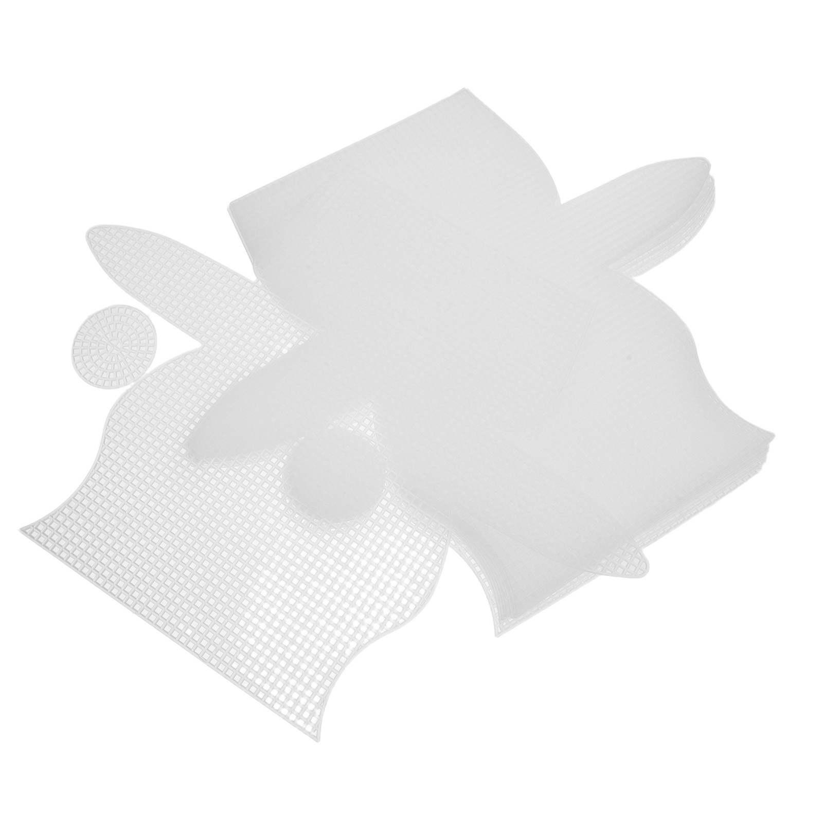 10Pcs Plastic Canvas Sheets Li - огляд і ціна Embroidery Canvas