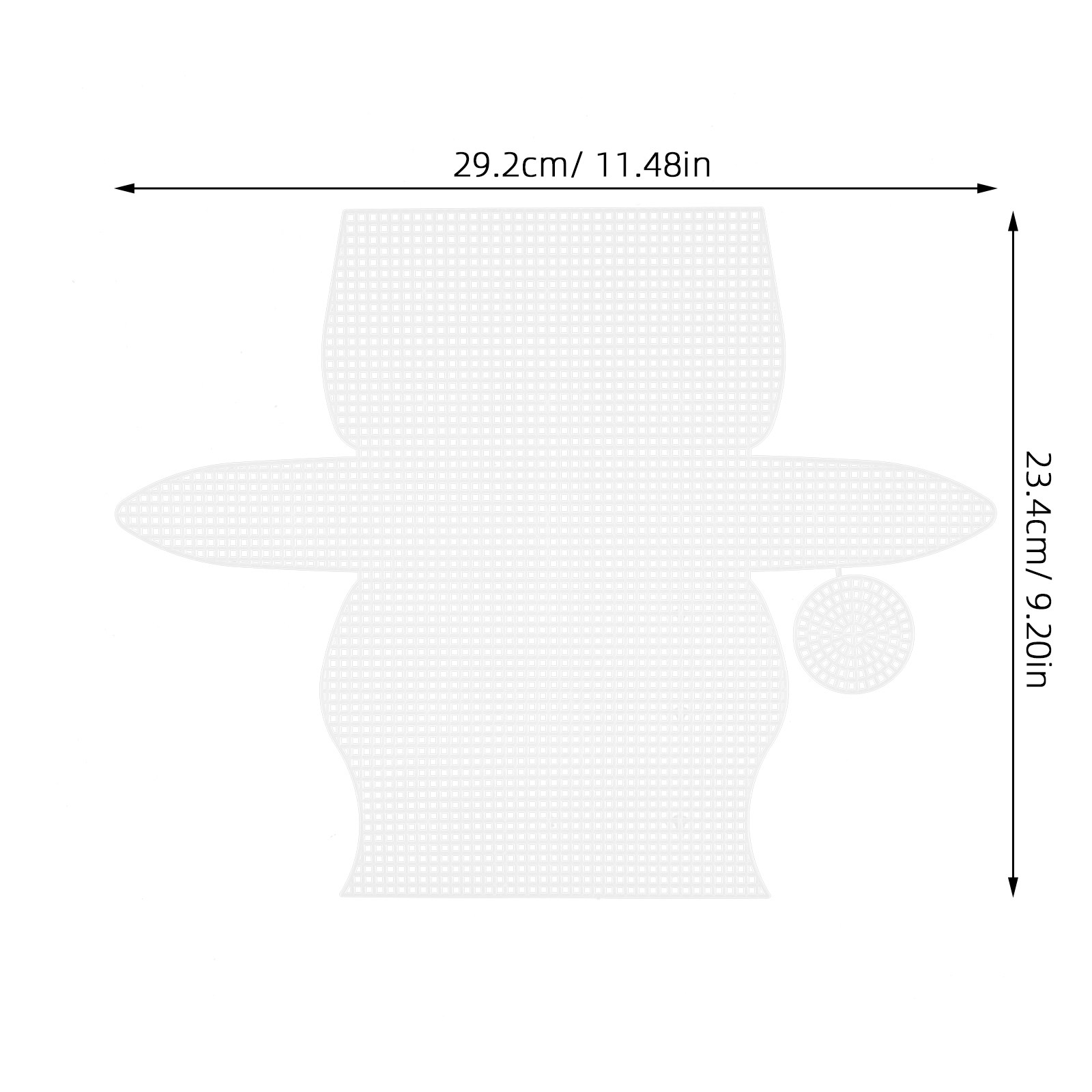 10Pcs Plastic Canvas Sheets Li - огляд і ціна Embroidery Canvas