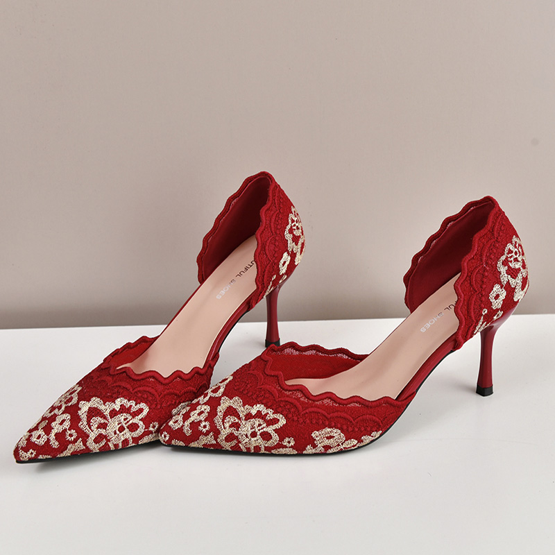 Luxury Red White Lace Embroide - огляд і ціна Embroidery Lace