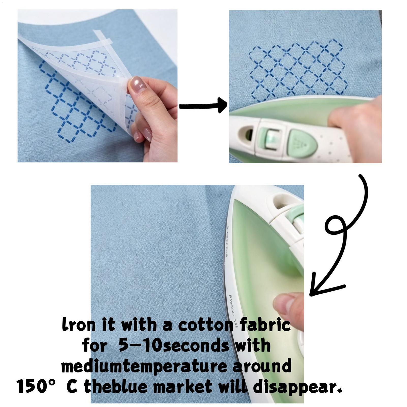 40g/can Heat Erasable Fabric C - огляд і ціна Embroidery Pattern