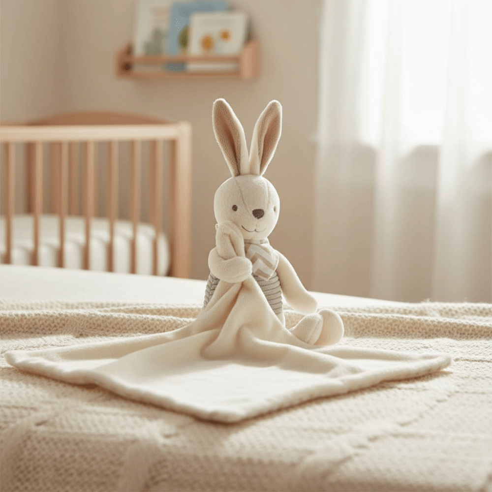Square Shape Baby Rabbit Comfo - огляд і ціна Embroidery Rabbit