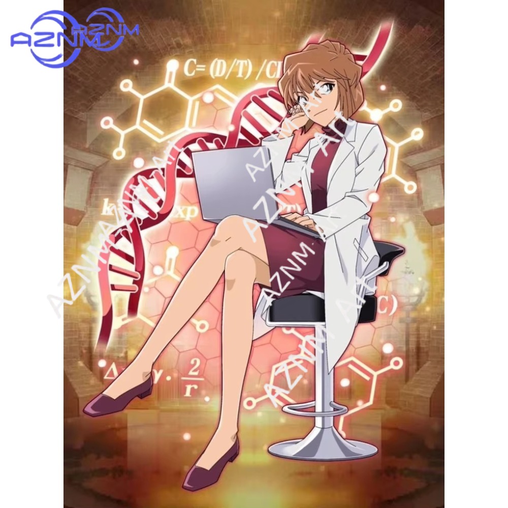 1pc Detective Conan Diamond Pa - огляд і ціна Embroidery Canvas
