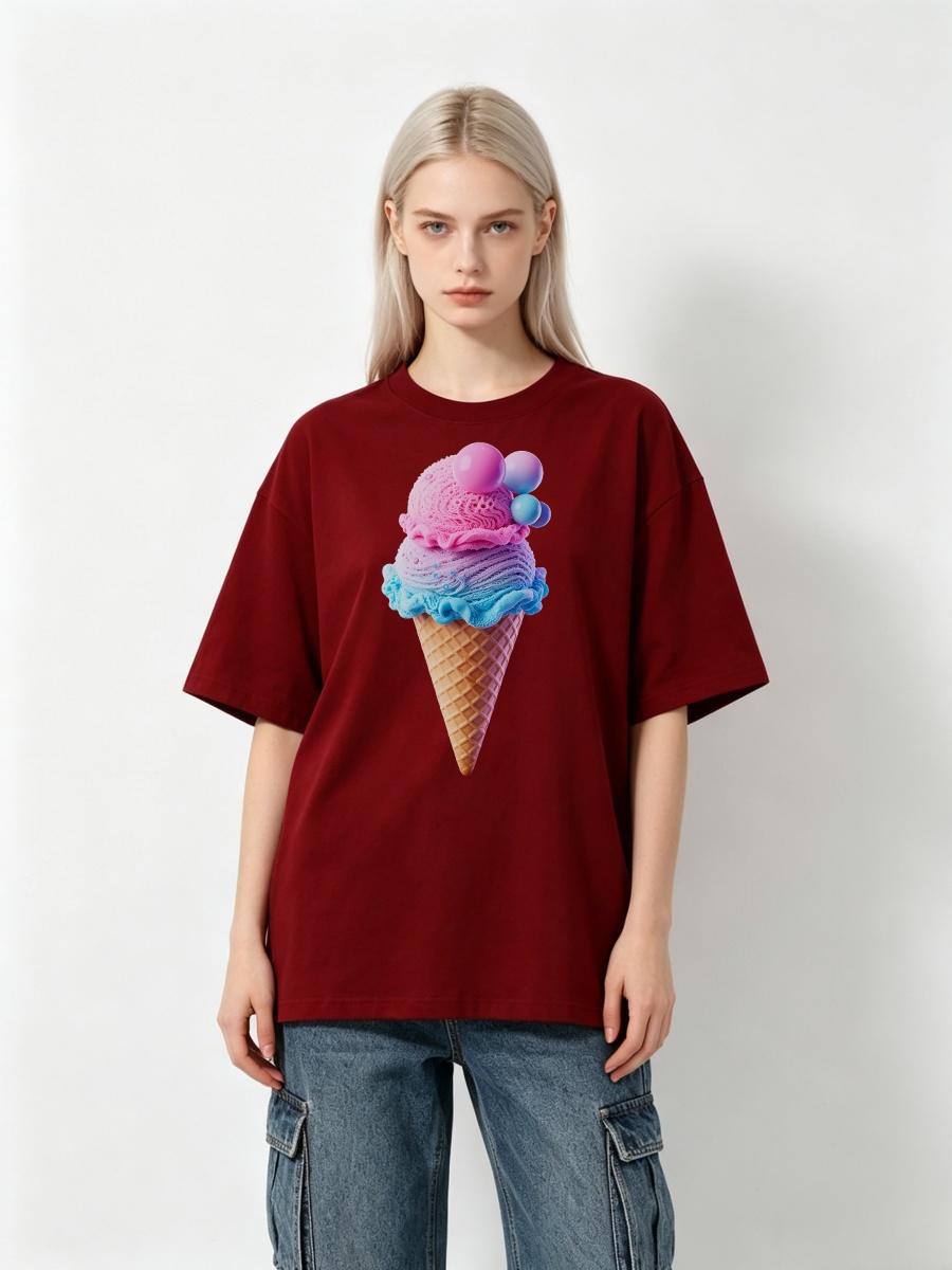 T Shirts Girls Chain-Stitched  - огляд і ціна Embroidery Chain Stitch