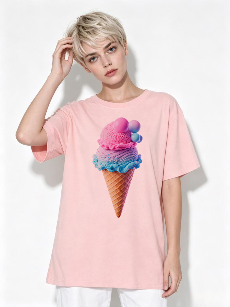 T Shirts Girls Chain-Stitched  - огляд і ціна Embroidery Chain Stitch
