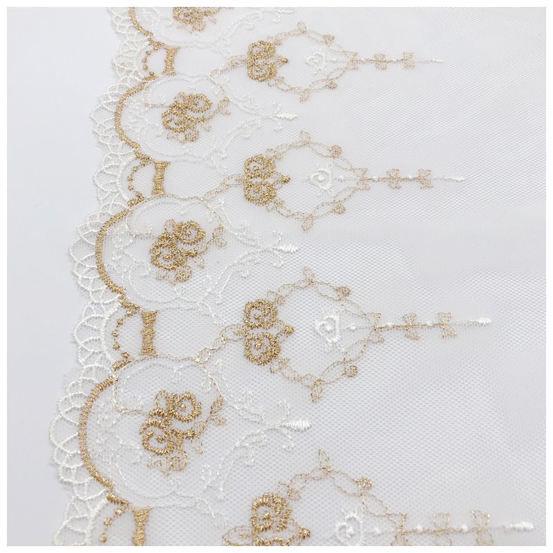 16.2CM Width Mesh Embroidery G - огляд і ціна Embroidery Roses