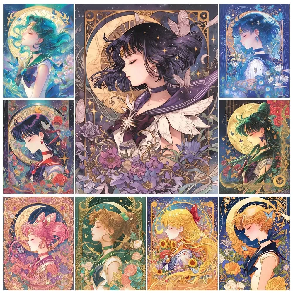 Cartoon Anime Diamond Painting - огляд і ціна Embroidery Room