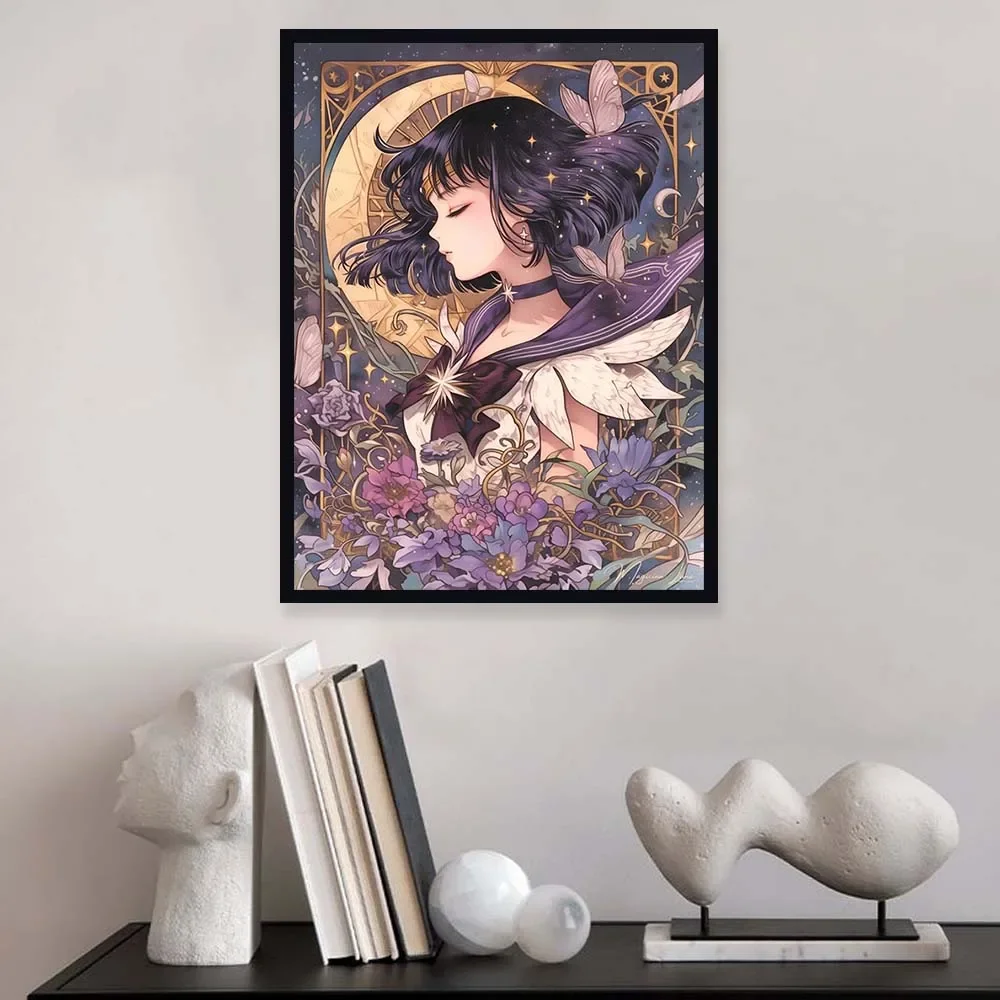 Cartoon Anime Diamond Painting - огляд і ціна Embroidery Room