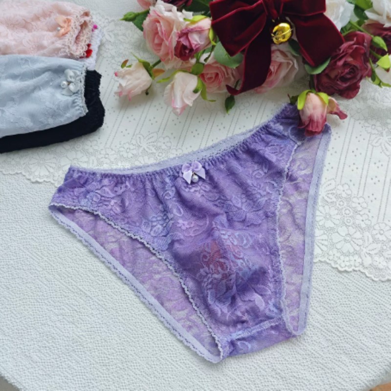 Sheer Sexy Man's Lace Panties  - огляд і ціна Embroidery Lace