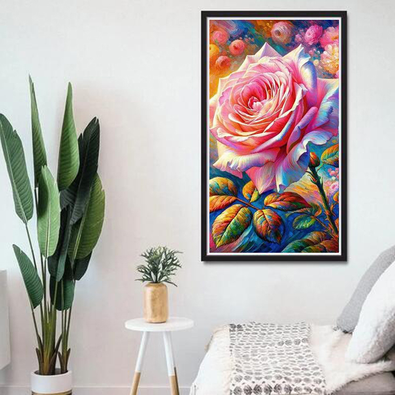 Large Size Picture Full Crysta - огляд і ціна Embroidery Roses