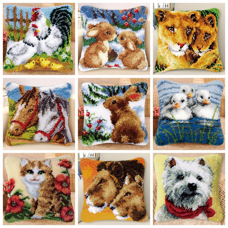 Rabbit Horse Latch Hook Kits S - огляд і ціна Embroidery Rabbit