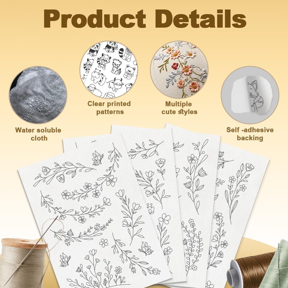 Water Soluble Embroidery Stabi - огляд і ціна Water Soluble Stabilizer