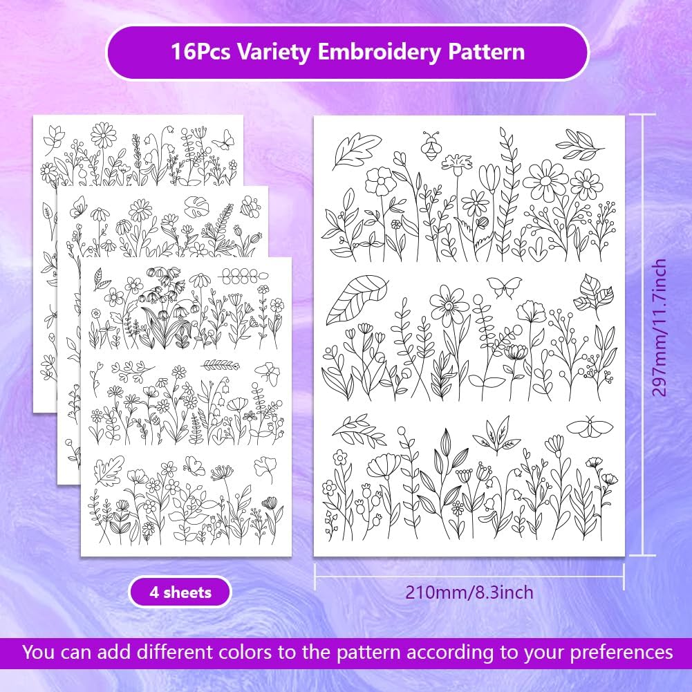 Water Soluble Embroidery Patte - огляд і ціна Water Soluble Stabilizer