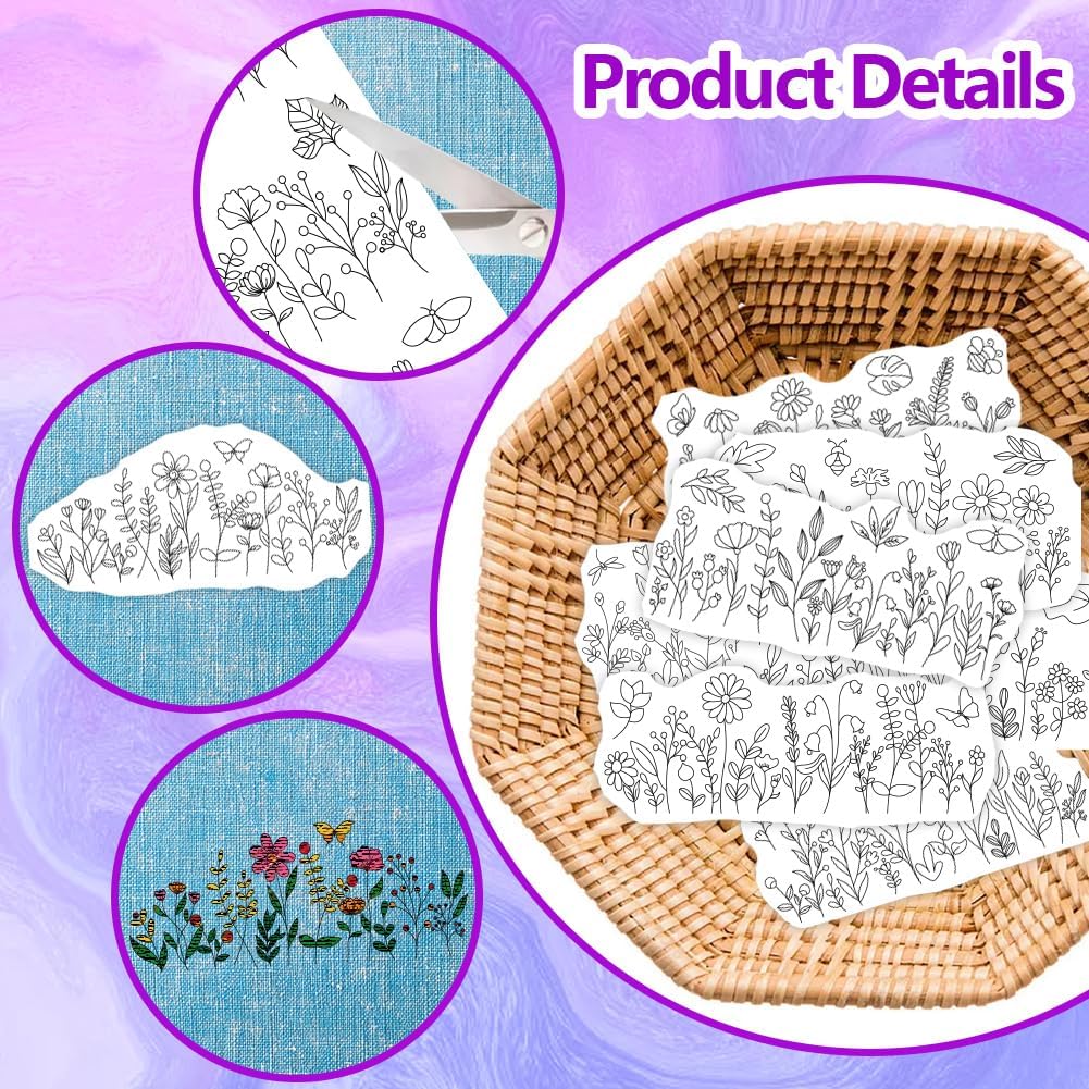 Water Soluble Embroidery Patte - огляд і ціна Water Soluble Stabilizer
