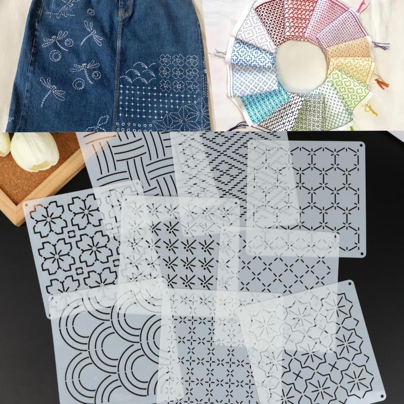 9/32Pcs Sashiko Embroidery Tem - огляд і ціна Embroidery Handicraft