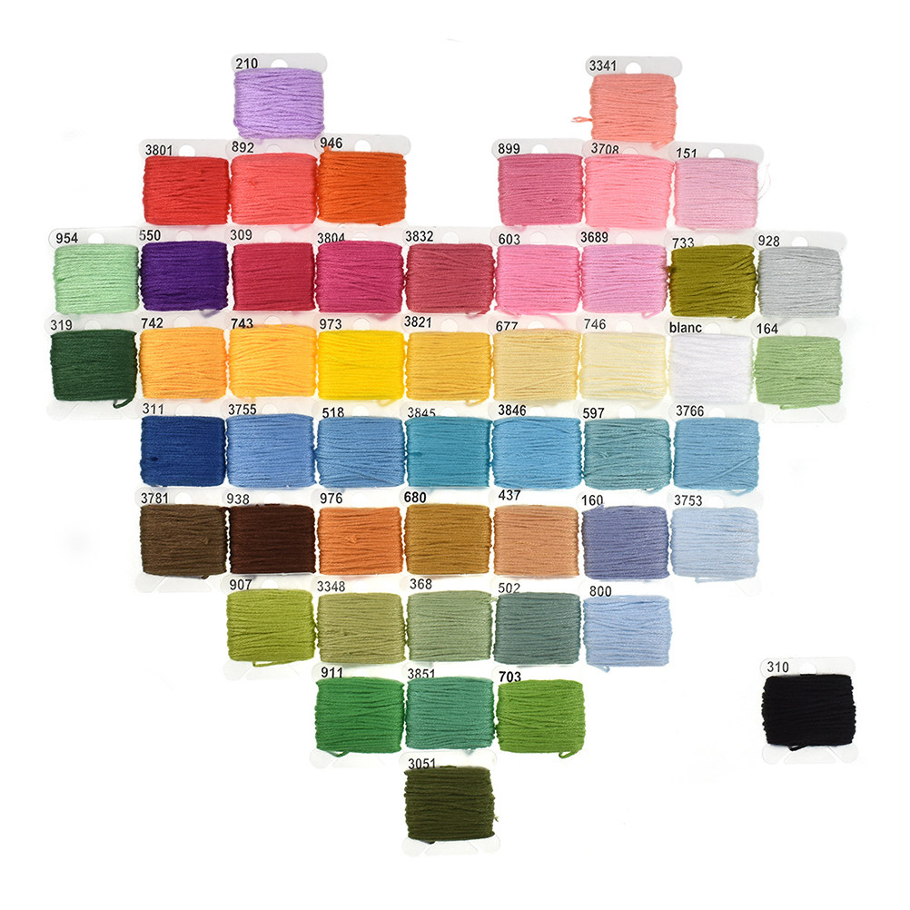 50 Assorted Embroidery Kit wit - огляд і ціна Embroidery Pattern
