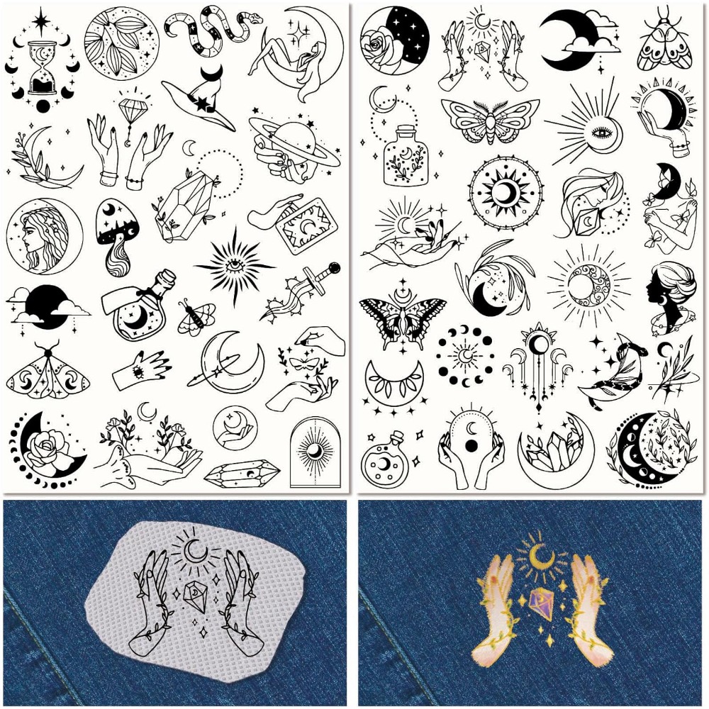 51Pcs Boho Moon Sun Water Solu - огляд і ціна Embroidery Web